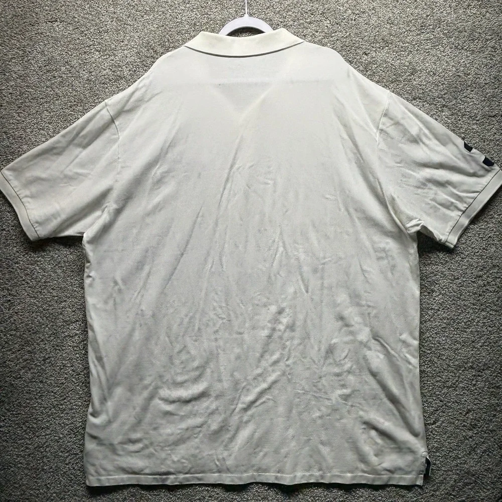 Polo Ralph Lauren Mens 4XLT White Triple Pony 3‎ Mesh Polo Shirt Christmas NEW